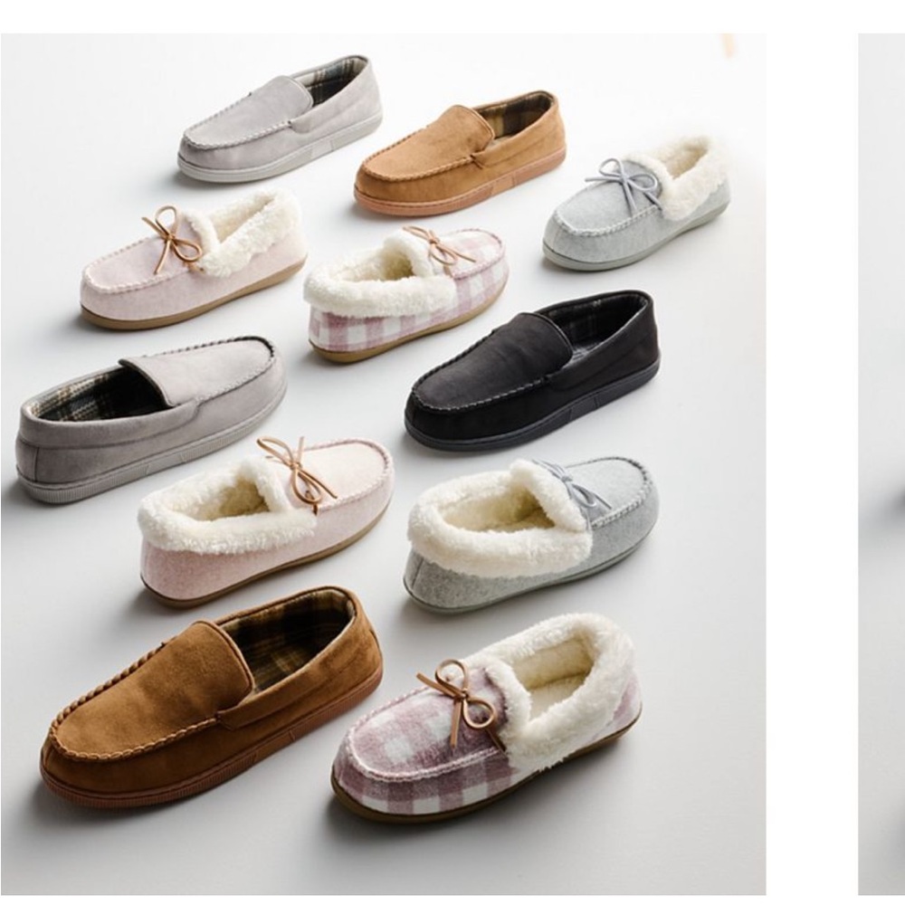 Cozy Slip-On Moccasin Slippers